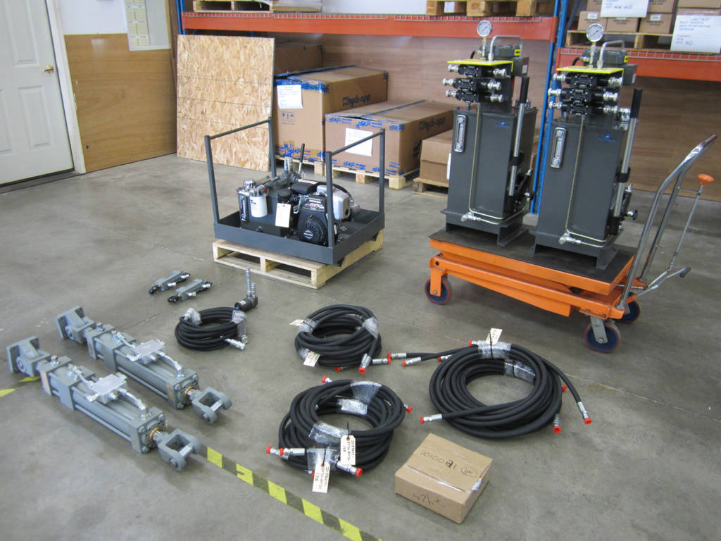 Cylinder and Hose Set for Power units